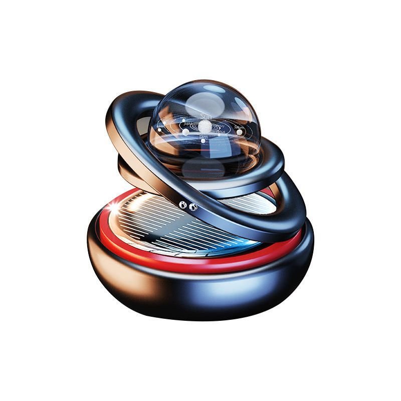 ornement d'aromathérapie rotatif solaire pour voiture - Auto Volant