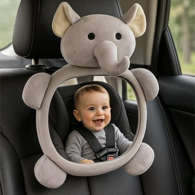 Miroir voiture bébé | VisioSafe 360°
