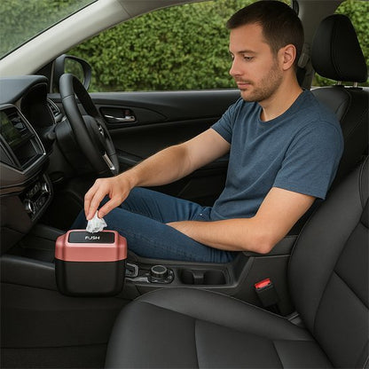 Poubelle de voiture | Compact - Auto Volant
