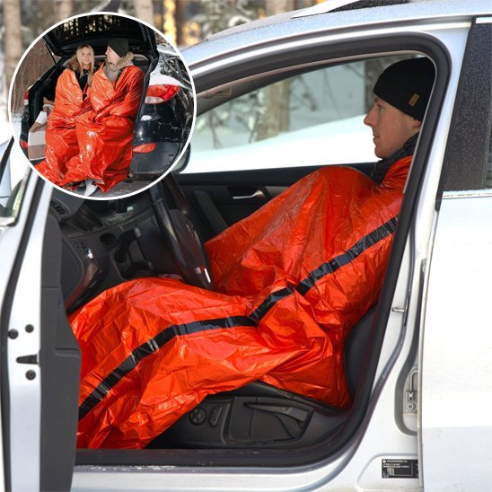 couverture de survie - Auto Volant