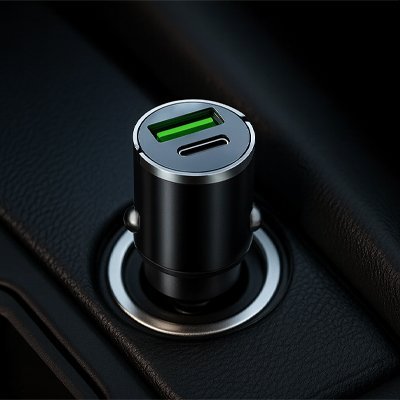 Chargeur allume cigare | Ultra - Rapide - Auto Volant