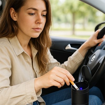 Cendrier pour voiture