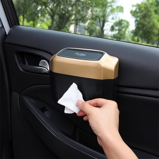 Poubelle de voiture | Compact - Auto Volant